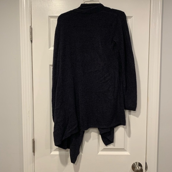 Barefoot Dreams Cozy Chic Waterfall Front Cardigan Sweater - Picture 3 of 5